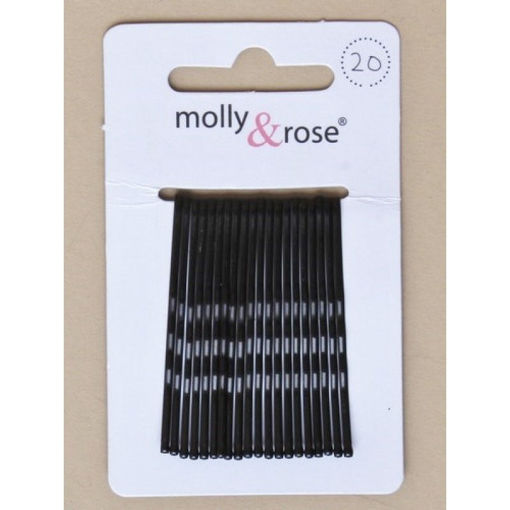 Picture of HAIR GRIPS BLACK 20PK